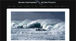 Desktop Screenshot of kipevansphotography.com