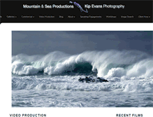 Tablet Screenshot of kipevansphotography.com
